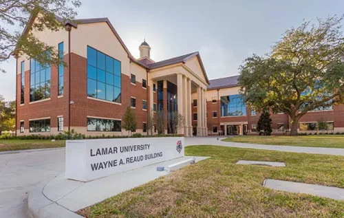 Lamar University</br>Wayne A. Reaud Building