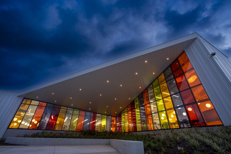 Shannon Walker Neighborhood Library SpawGlass Texas Contractor Vertical Construction Houston