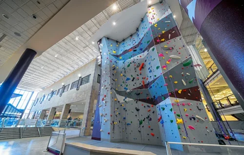 Texas A&M University Student Recreation Center Climbing Wall Renovation